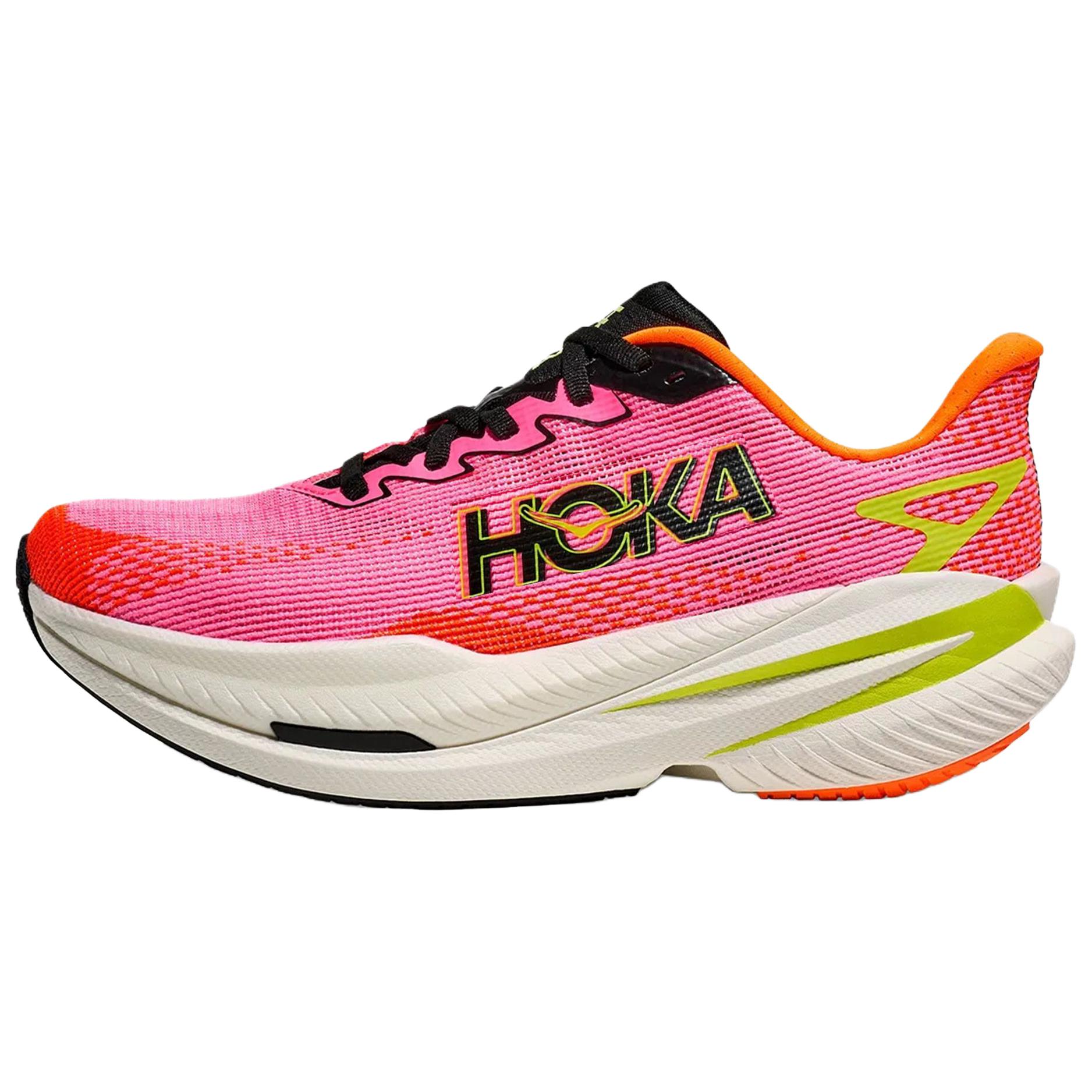 (Women) HOKA ONE ONE Mach X 3 Stylish Comfortable Running Shoes Pink 1168721-NNRS