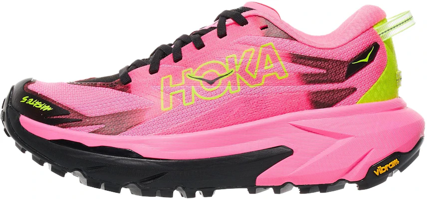 (W) HOKA ONE ONE Mafate 5 Chaussures Trail Running Noir/Rose Confort Respirant 1168723-NNR Buy (W) HOKA ONE ONE Mafate 5 Chaussures Trail Running Noir/Rose Confort Respirant 1168723-NNR