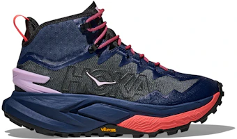 (Women) HOKA One One Mafate Hike Midnight Blue Neon Flame 1171903-MLNN (Women) HOKA One One Mafate Hike Midnight Blue Neon Flame 1171903-MLNN