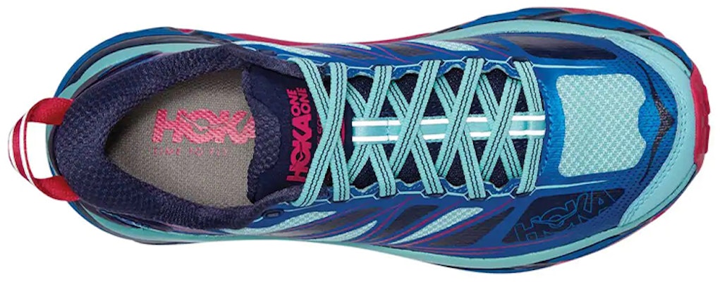 【鑑定詢問】HOKA ONE ONE Mafate Speed 2 低幫跑步鞋 女款 藍紅 Lookbook 【鑑定詢問】HOKA ONE ONE Mafate Speed 2 低幫跑步鞋 女款 藍紅