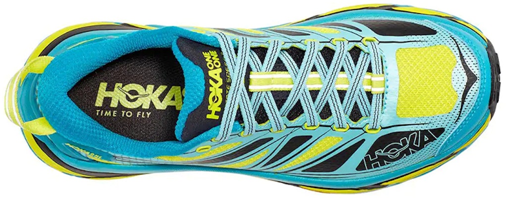 【鑑定詢問】HOKA ONE ONE Mafate Speed 2 低幫跑步鞋 女款 藍黃 Lookbook 【鑑定詢問】HOKA ONE ONE Mafate Speed 2 低幫跑步鞋 女款 藍黃