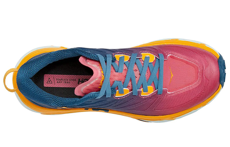Lookbook (W) Hoka One One Mafate Speed 3 Azul Marroquí Azafrán 1113531-MBSF