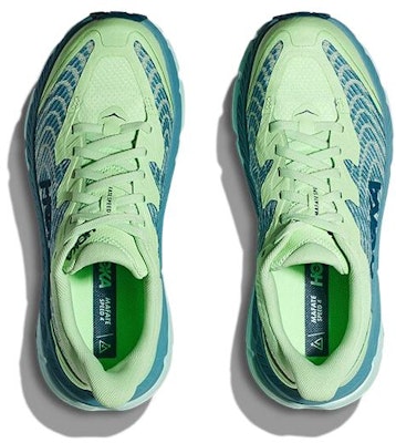 (Women) HOKA ONE ONE Mafate Speed 4 'Lime Green' 1129930-LGOM Details for (Women) HOKA ONE ONE Mafate Speed 4 'Lime Green' 1129930-LGOM