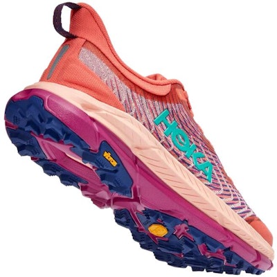 (W) HOKA ONE ONE Mafate Speed 4 'Peach Pink' Sepatu Lari Wanita 1129930-CPPF Lookbook (W) HOKA ONE ONE Mafate Speed 4 'Peach Pink' Sepatu Lari Wanita 1129930-CPPF