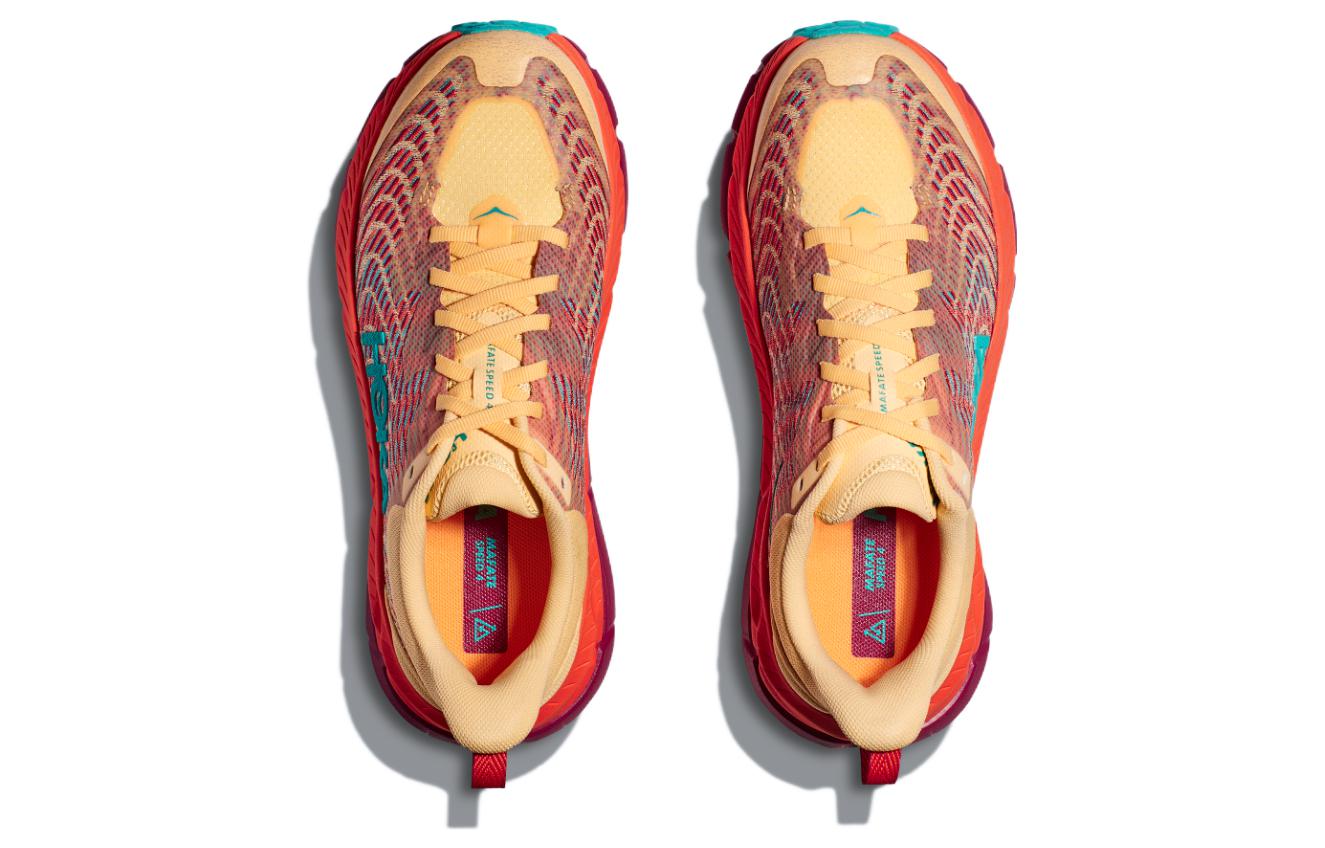 Lookbook (W) HOKA One One Mafate Speed 4 ''Orange Coucher de Soleil Teal'' 1131056-IFLM