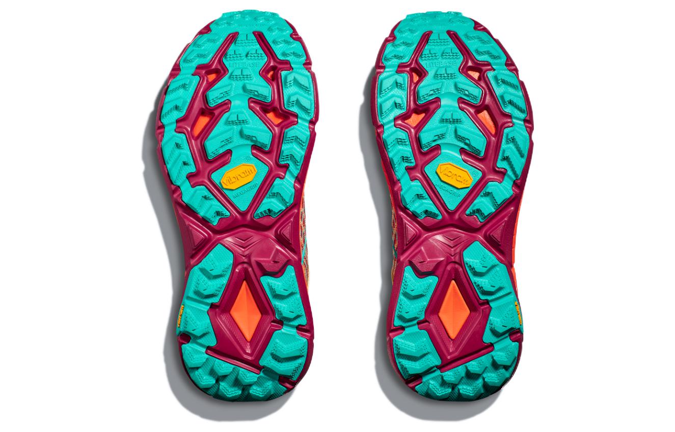 Shop (W) HOKA One One Mafate Speed 4 ''Orange Coucher de Soleil Teal'' 1131056-IFLM