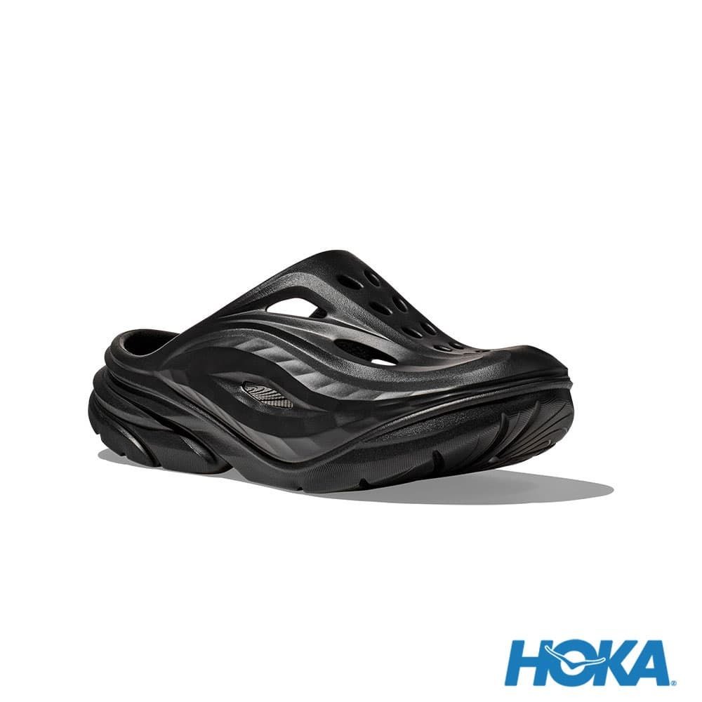 (W) Hoka One One Ora Recovery Mule  Slides Black