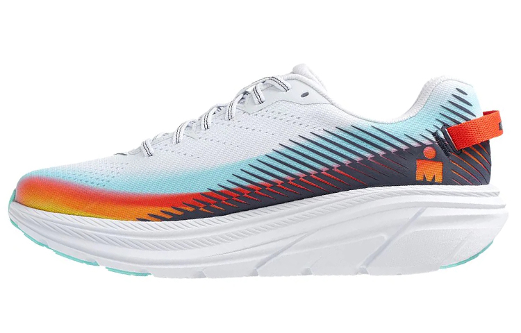 (Women) HOKA ONE ONE Rincon 2 'Ironman White Blue Orange' 1122891-WEGB