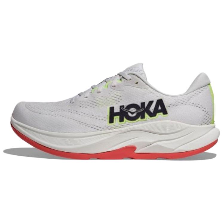 (Women) HOKA ONE ONE Rincon 4 White Comfortable Running Shoes 1155131-FYZ