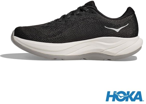 (Women) HOKA ONE ONE Rincon 4 Wide Running Shoes Black/White Black Black HO1155133BWHT Lookbook (Women) HOKA ONE ONE Rincon 4 Wide Running Shoes Black/White Black Black HO1155133BWHT