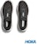 (Women) HOKA ONE ONE Rincon 4 Wide Running Shoes Black/White Black Black HO1155133BWHT
