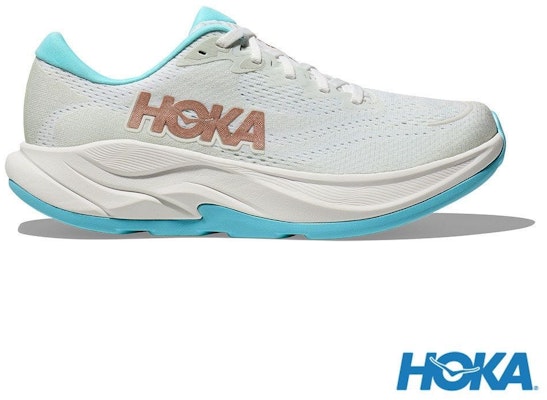 (W) HOKA ONE ONE Rincon 4 宽版跑鞋 冰白/玫瑰金 白色款 HO1155133FTRS Order (W) HOKA ONE ONE Rincon 4 宽版跑鞋 冰白/玫瑰金 白色款 HO1155133FTRS