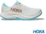 (Women) HOKA ONE ONE Rincon 4 Wide Running Shoes Frosted White/Rose Gold White color HO1155133FTRS