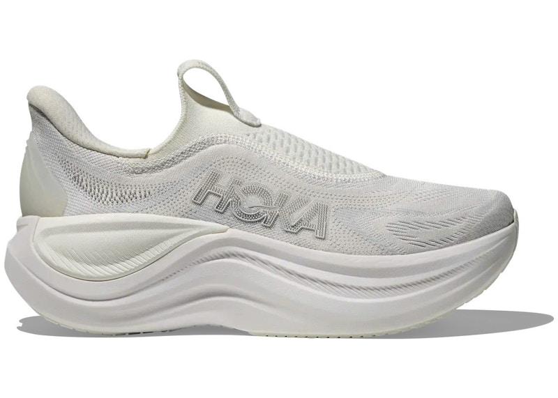 (Women) HOKA One One Skyward Laceless White 1168877-WWH