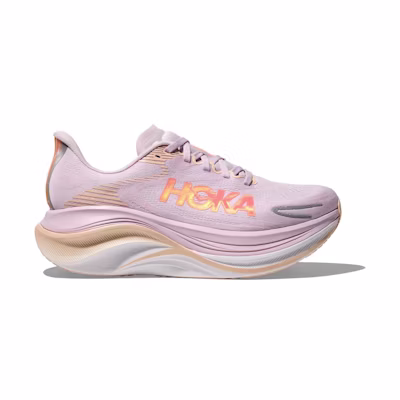 (W) HOKA One One Skyward X 2 Lilac Cream Tangerine Glow