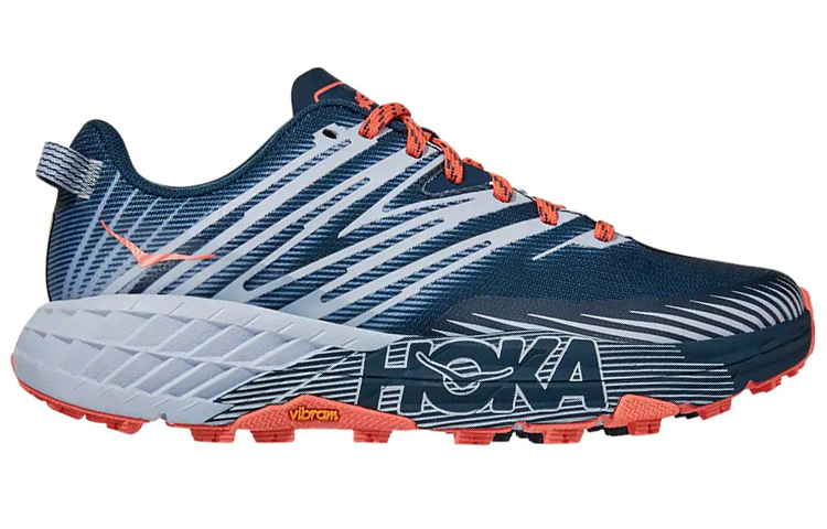 Order HOKA ONE ONE Speedgoat 4 低筒跑步鞋 女款 深藍