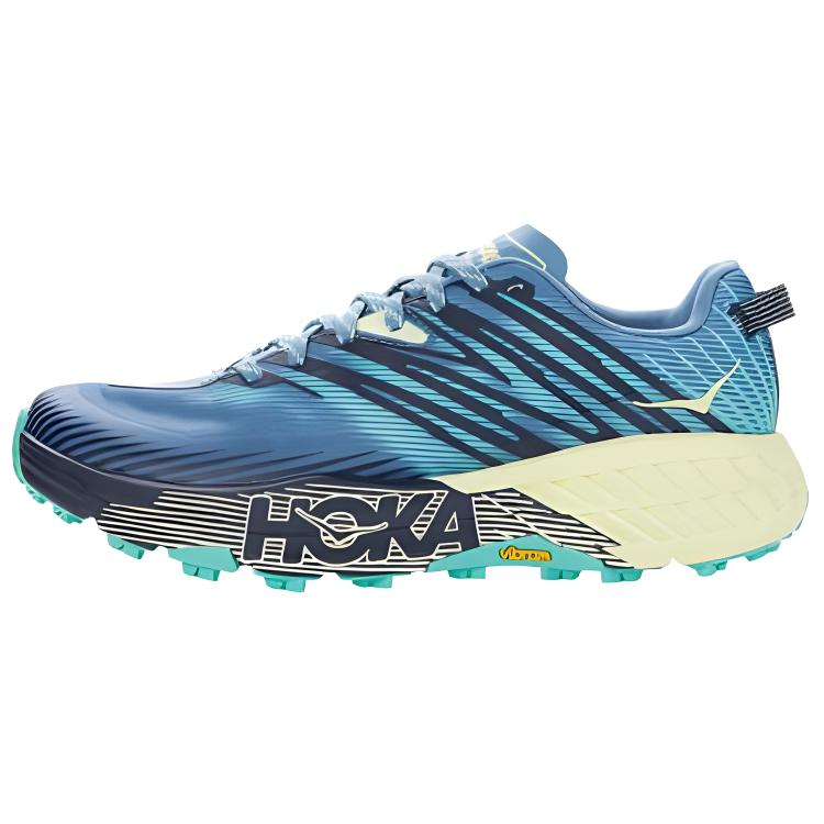 Buy (W) HOKA ONE ONE Speedgoat 4 Low-top Biru/Hijau 1106527-PBLG