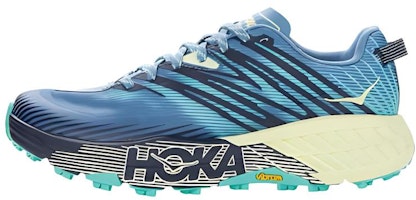 (Women) HOKA ONE ONE Speedgoat 4 Low-top Blue/Green 1106527-PBLG (Women) HOKA ONE ONE Speedgoat 4 Low-top Blue/Green 1106527-PBLG