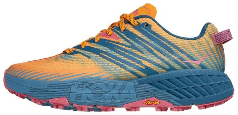 (Women) HOKA ONE ONE Speedgoat 4 Low-top Blue/Orange 1106527-SPNB Buy (Women) HOKA ONE ONE Speedgoat 4 Low-top Blue/Orange 1106527-SPNB