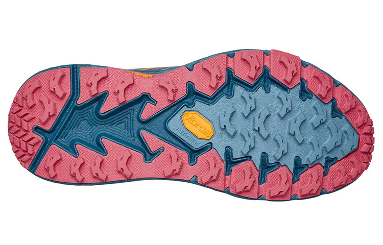 Shop (W) HOKA ONE ONE Speedgoat 4 Rendah Biru/Oren 1106527-SPNB