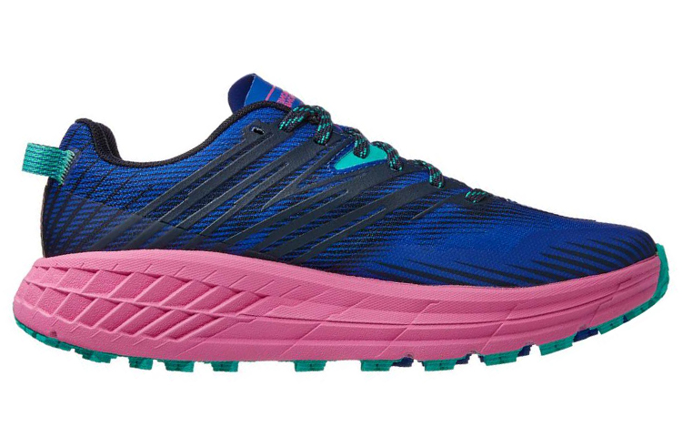Order (W) （女性用）HOKA ONE ONE スピードゴート 4 ロートップ ブルー/パープル 1106527-DBPPN 1106527-DBPPN