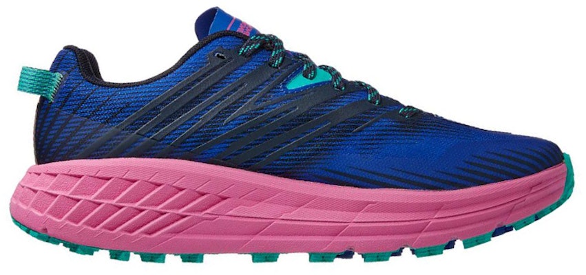 (W) HOKA ONE ONE Speedgoat 4 Low-Top Biru/Ungu 1106527-DBPPN Order (W) HOKA ONE ONE Speedgoat 4 Low-Top Biru/Ungu 1106527-DBPPN