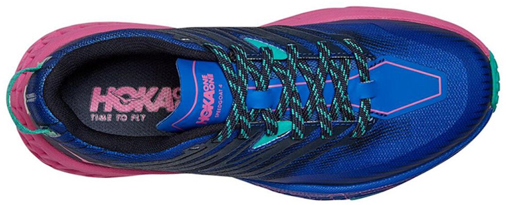 (W) HOKA ONE ONE Speedgoat 4 Low-Top Biru/Ungu 1106527-DBPPN Lookbook (W) HOKA ONE ONE Speedgoat 4 Low-Top Biru/Ungu 1106527-DBPPN