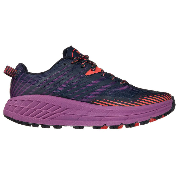 Order (W) HOKA ONE ONE Speedgoat 4 Tapak Rendah Ungu 1106527-OSHC