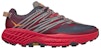 (W) HOKA ONE ONE Speedgoat 4 Kasut Rendah Merah/Kelabu 1106527-CPPNK