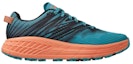Order (W) HOKA ONE ONE Speedgoat 4 Rendah Hitam/Biru 1106527-ACNT