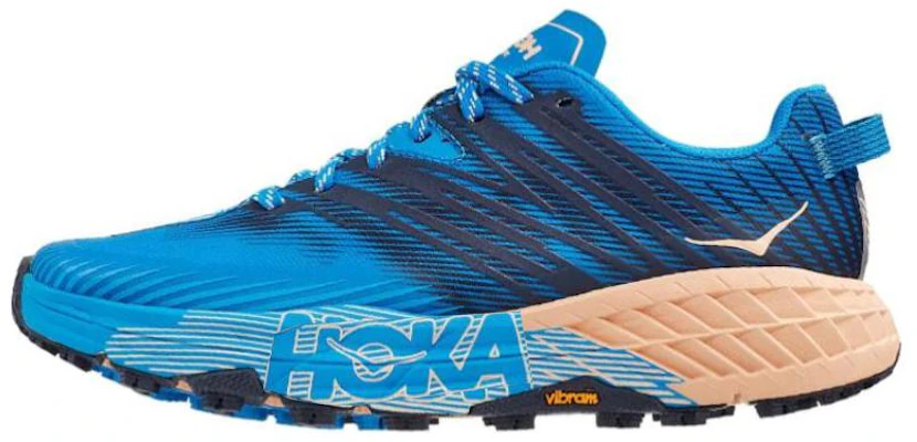 (Women) HOKA ONE ONE Speedgoat 4 Low Blue/Apricot 1106527-IBBA Buy (Women) HOKA ONE ONE Speedgoat 4 Low Blue/Apricot 1106527-IBBA