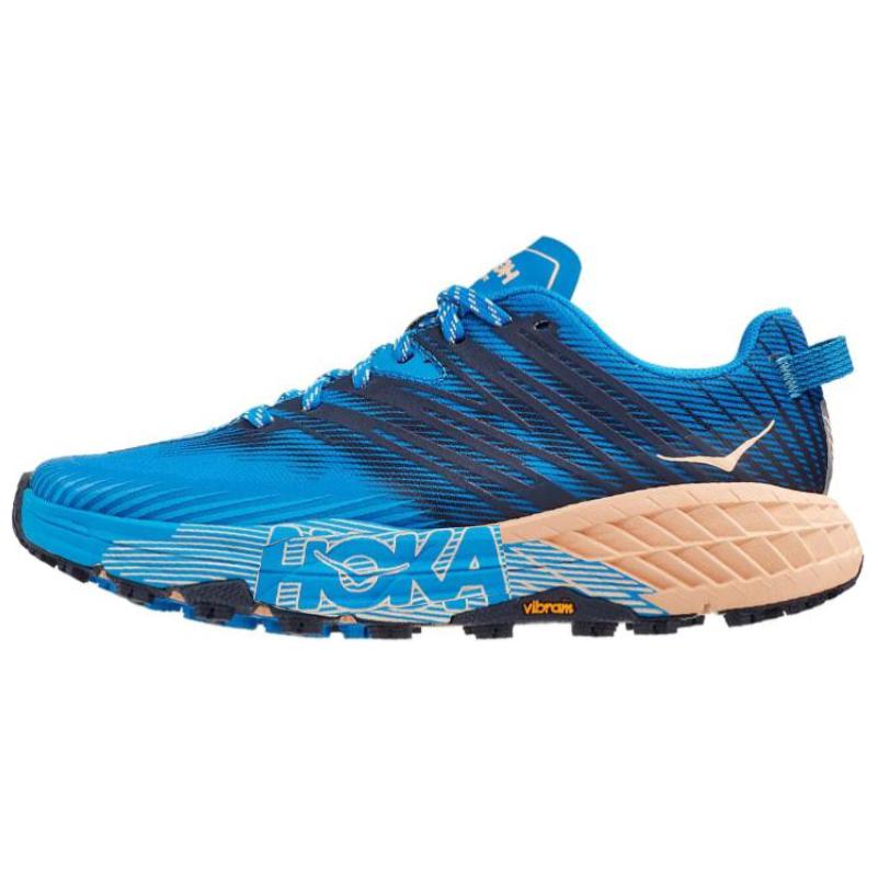 Buy (W) HOKA ONE ONE Speedgoat 4低帮 蓝/杏色 1106527-IBBA
