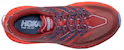 (W) HOKA ONE ONE Speedgoat 4 Rendah Merah/Biru 1106527-CHRRD