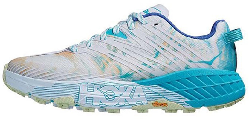 (Women) HOKA ONE ONE Speedgoat 4 Wide 'Blue White' 1106529-TGT Buy (Women) HOKA ONE ONE Speedgoat 4 Wide 'Blue White' 1106529-TGT