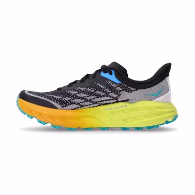(W) HOKA One One Speedgoat 5 Black Evening Primrose