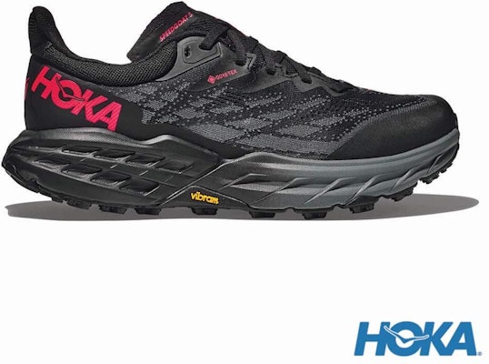 (Women) HOKA ONE ONE Speedgoat 5 GTX Hiking Shoes Black HO1127913BBLC Purchase (Women) HOKA ONE ONE Speedgoat 5 GTX Hiking Shoes Black HO1127913BBLC