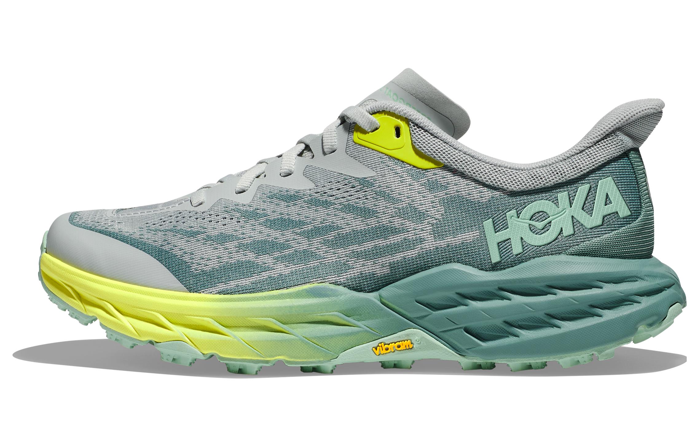 (Women) HOKA One One Speedgoat 5 Wide 5 'Blue Coral Camellia' 1123160-MTLL