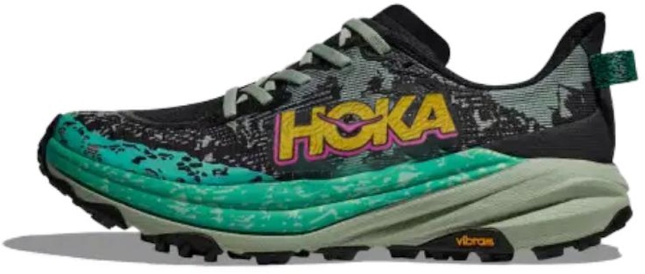 (W) HOKA ONE ONE Speedgoat 6 跑鞋 黑绿 - 轻便舒适跑步鞋 1147811-BLVR Buy (W) HOKA ONE ONE Speedgoat 6 跑鞋 黑绿 - 轻便舒适跑步鞋 1147811-BLVR