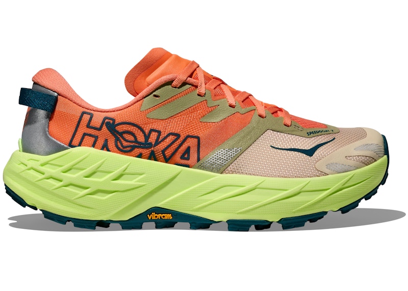(Women) HOKA One One Speedgoat 7 Persimmon Neon Yuzu 1171929-PYZ