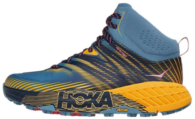 (W) HOKA ONE ONE Speedgoat Mid 2 GTX 'Provincial Blue' Sepatu Trail Pria 1106533-PBSF Buy (W) HOKA ONE ONE Speedgoat Mid 2 GTX 'Provincial Blue' Sepatu Trail Pria 1106533-PBSF