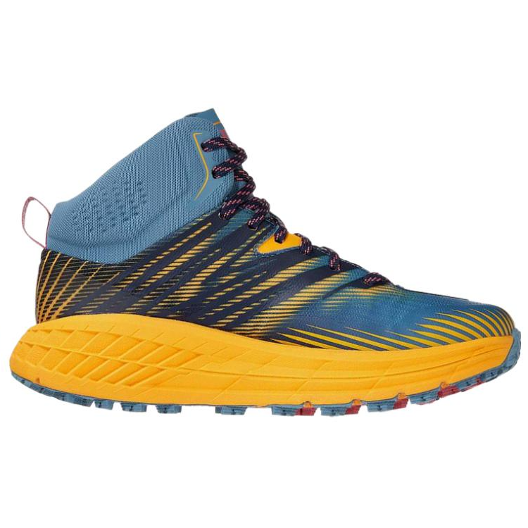 Order (W) HOKA ONE ONE Speedgoat Mid 2 GTX 'Provincial Blue' Sepatu Trail Pria 1106533-PBSF