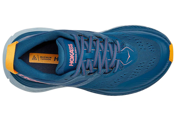 Lookbook (W) HOKA ONE ONE Stinson Atr 6 Kasut Lari Rendah - Biru Gelap 1110507-MBSF