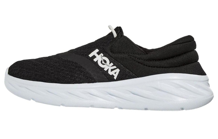 (Women) HOKA Ora Recovery 2 'Black White' 1119398-BWHT