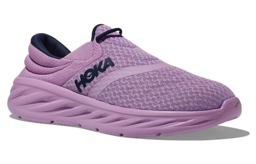 Lookbook HOKA ONE ONE Ora Recovery 2 休閒舒適 減震防滑耐磨 低幫 生活休閒鞋 女款 紫色