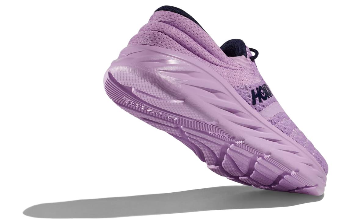 Shop HOKA ONE ONE Ora Recovery 2 休閒舒適 減震防滑耐磨 低幫 生活休閒鞋 女款 紫色