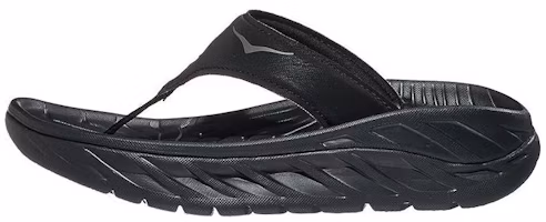 (Women) HOKA Ora Recovery Flip Slide 'Black Dark Gull Grey' 1117910-BDGGR (Women) HOKA Ora Recovery Flip Slide 'Black Dark Gull Grey' 1117910-BDGGR