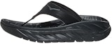 Order (W) HOKA Ora Recovery Flip Slide 'Hitam Kelabu Gelap Gull' 1117910-BDGGR