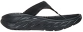 Lookbook (W) HOKA Ora Recovery Flip Slide 'Hitam Kelabu Gelap Gull' 1117910-BDGGR