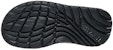 (W) HOKA Ora Recovery Flip Slide 'Hitam Kelabu Gelap Gull' 1117910-BDGGR