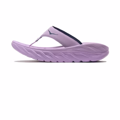 (W) HOKA Ora Recovery Flip Slide 'Violet Bloom'